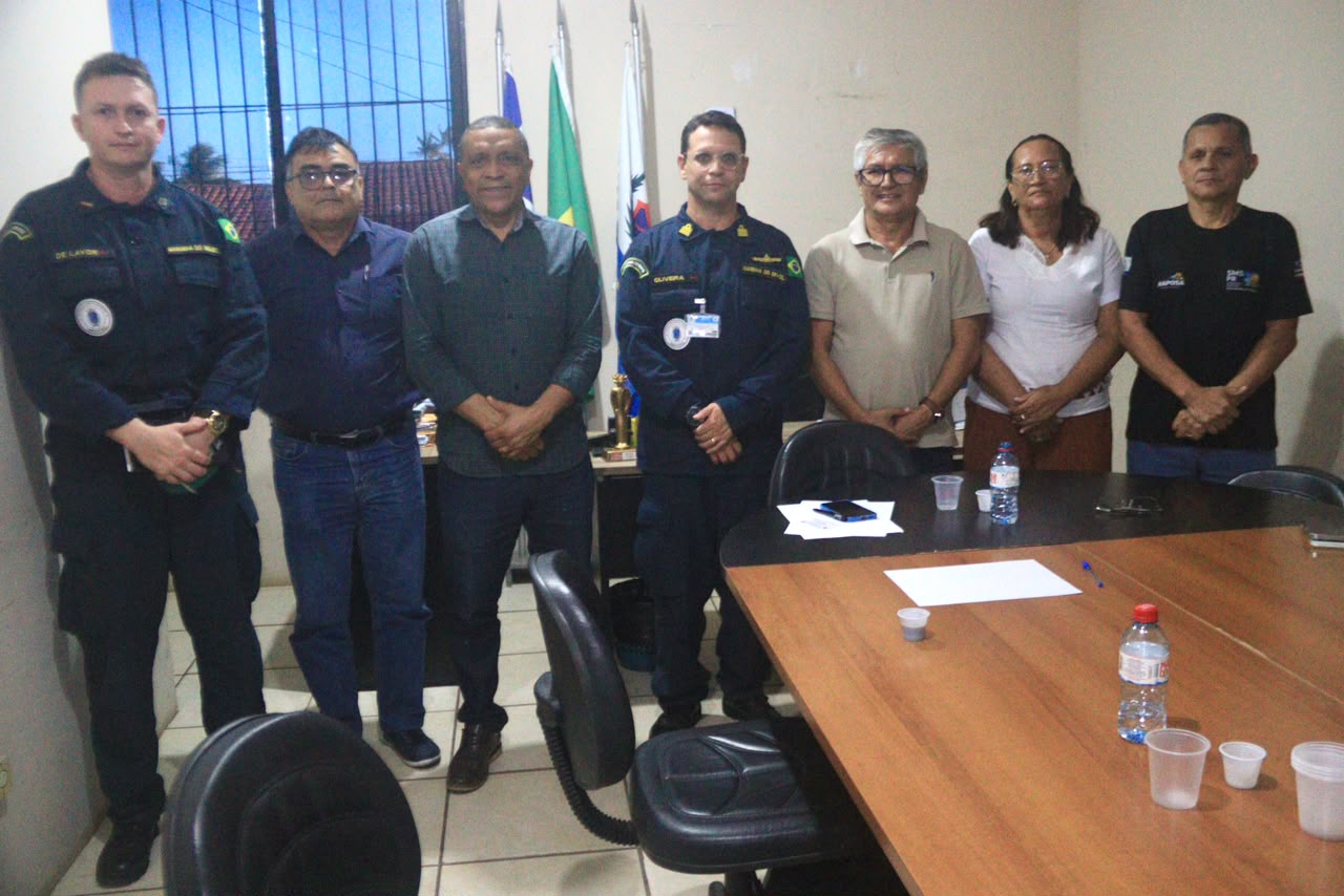 Prefeitura de Raposa e Capitania dos Portos alinham ações para fortalecer segurança e apoio à comunidade marítima