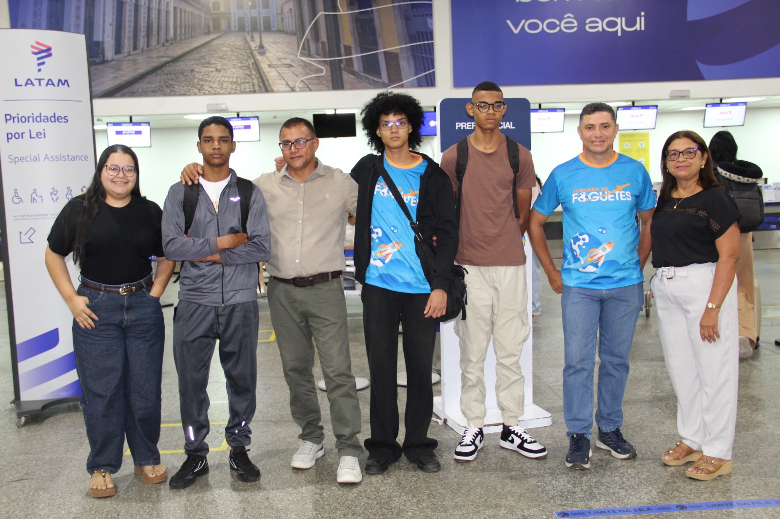 Alunos de Raposa embarcam para o Rio de Janeiro para a etapa nacional da OBAFOG 2026
